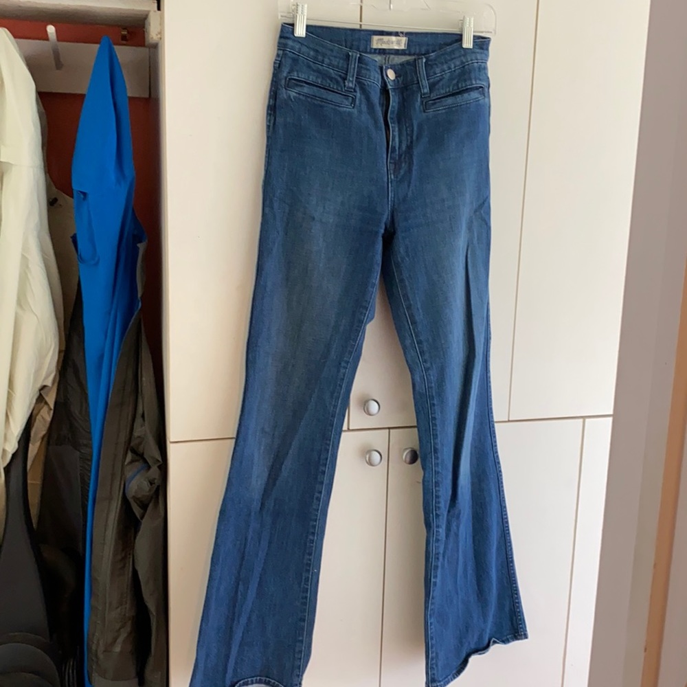 High waisted Madewell jeans
